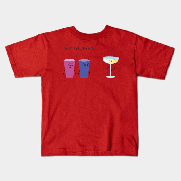 so glassy Kids T-Shirt by hristartshop